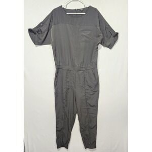 Loft Women's Comfy Casual Dark Gray Jumpsuit Size 8